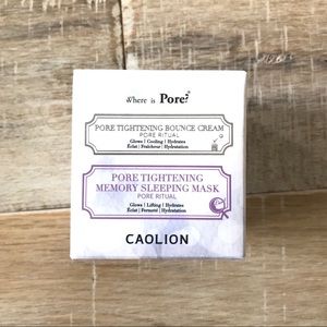 NWT CAOLION Pore Care day cream + night mask